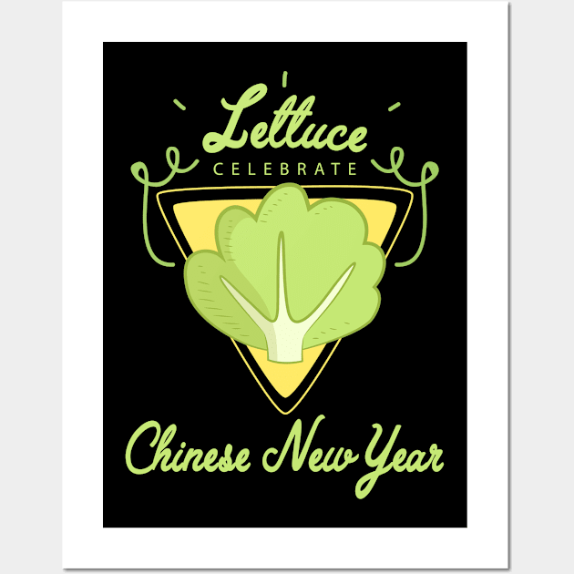 Lettuce Celebrate Chinese New Year Wall Art by EdifyEra